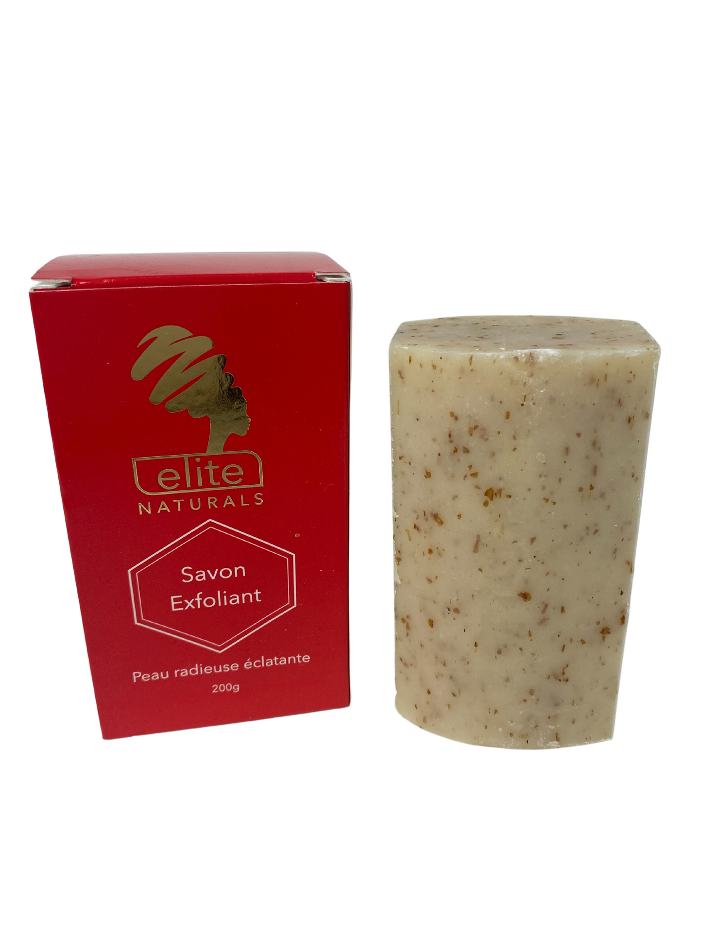 Exfoliating bar soap for brighter complexion. Stops acne breakouts eczema body odor makes skin soft smooth and radiant.