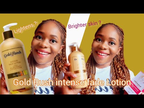 Review of GoldRush lightening lotion